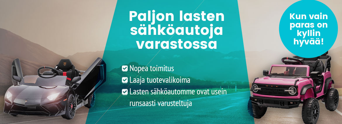 Sähköautot lapsille