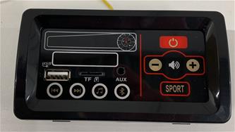 12v äänentoistojärjestelmä Ford Ranger Monster Truck 4x4:ään