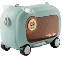 3-in-1 lasten 'ride-on' -matkalaukku, sininen