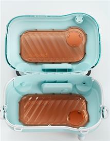 3-in-1 lasten 'ride-on' -matkalaukku, sininen-3