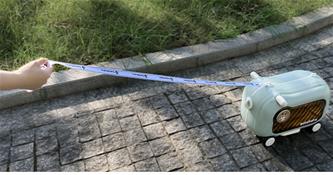 3-in-1 lasten 'ride-on' -matkalaukku , valkoinen/ruskea-5