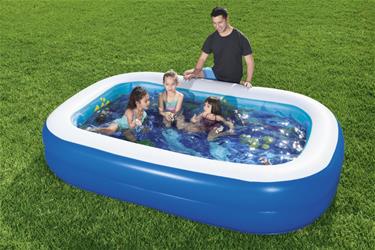 3D vedenalainen seikkailuallas 262x175x51 cm-2