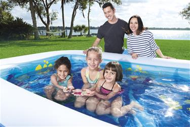 3D vedenalainen seikkailuallas 262x175x51 cm-3