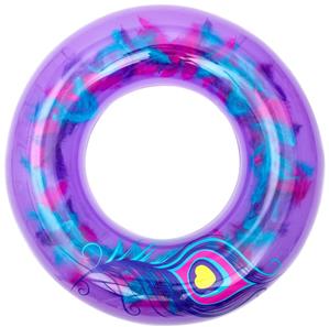 91 cm:n uimarengas värikkäillä höyhenillä