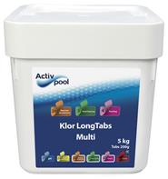 ActivPool Multi Chlorine 4-1 LongTabs 200g 5kg 5kg