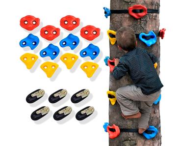 Adventure Sports Kiipeilykivet sis. hihnat puuta varten