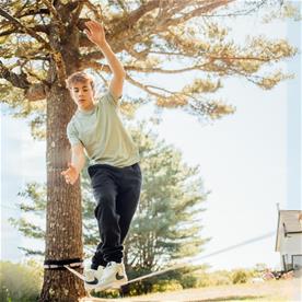 Adventure Sports Ninja Slackline XL aloituspakkaus, 12M-5