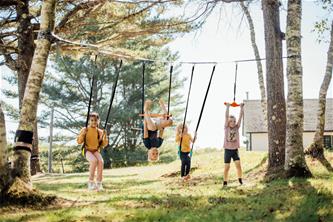 Adventure Sports Slackline-sarja, keinut, twister ja monkeybar-3