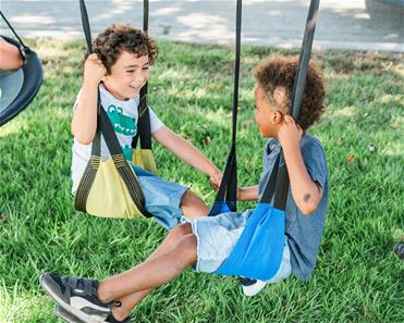 Adventure Sports Slackline-sarja, keinut, twister ja monkeybar-6