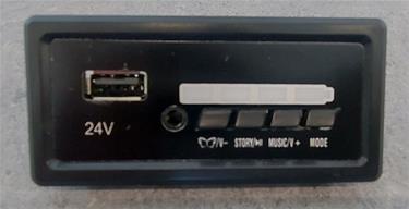 Äänentoistojärjestelmä 24v sähkötraktorille 24V