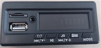 Äänimoduuli Clash Boogie XL sähköautolle 24V v2