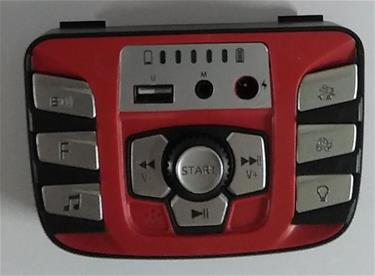 Äänimoduuli MegaBuggy 24V:lle (uusi hopeinen versio)