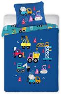 Ajoneuvot Junior vuodevaatteet 100 x 135 cm – 100 % puuvillaa