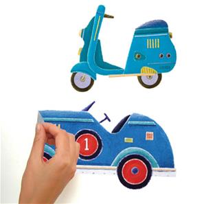 Ajoneuvot seinätarrat-5