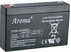 Akku 6V 7.0AH (3-FM-7) (2 kpl)
