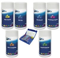 Altaan kloorin aloituspakkaus Large