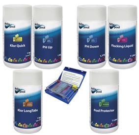  Altaan kloorin aloituspakkaus Large