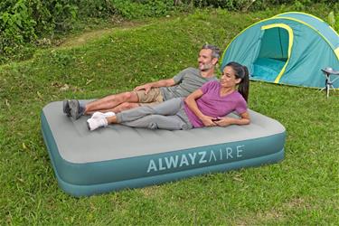 AlwayzAire Fortech ilmapatja ladattavalla pumpulla 203x152x36 cm-4