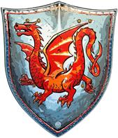 Amber Dragon vaahtomuovikilpi