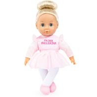 Anna Prima Ballerina Nukke 33 cm, pehmeä vartalo ja uniset silmät