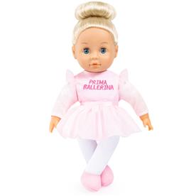 Anna Prima Ballerina Nukke 33 cm, pehmeä vartalo ja uniset silmät