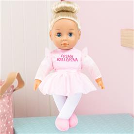 Anna Prima Ballerina Nukke 33 cm, pehmeä vartalo ja uniset silmät-6