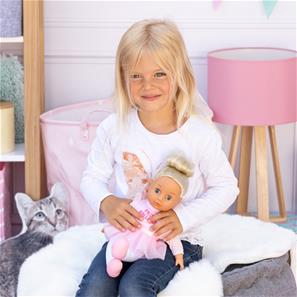 Anna Prima Ballerina Nukke 33 cm, pehmeä vartalo ja uniset silmät-7