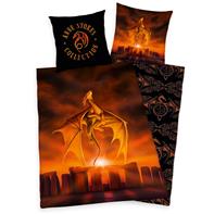 Anne Stokes Dragon vuodevaatteet - 100 prosenttia puuvillaa