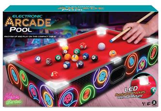 Arcade Pool Neon LED-valoilla-2