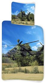 Armeijan helikopteri vuodevaatteet 140 x 200, 100 prosenttia puuvillaa.