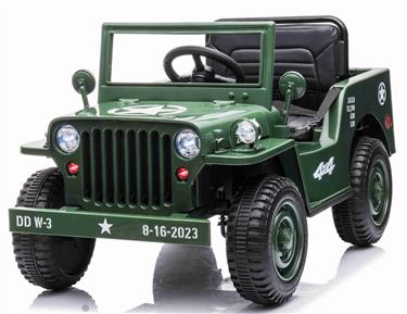 Army Classic Adventure, 4 x 12V moottori, tummanvihreä