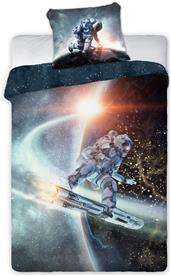 Astronautti vuodevaatteet 140x200 cm - 100 prosenttia puuvillaa