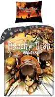 Attack on Titan vuodevaatteet - 100 prosenttia puuvillaa