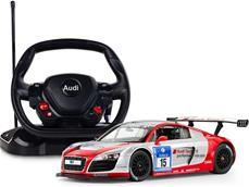 Audi R8 LMS Performance Kauko-ohjattava auto ohjauspyörällä 1:14
