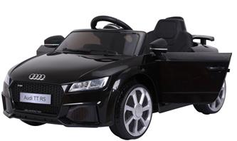 Audi TT RS Sähköauto lapsille 12V, musta