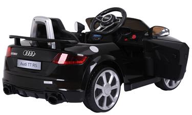 Audi TT RS Sähköauto lapsille 12V, musta-3