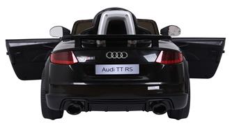 Audi TT RS Sähköauto lapsille 12V, musta-4