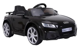 Audi TT RS Sähköauto lapsille 12V, musta-5