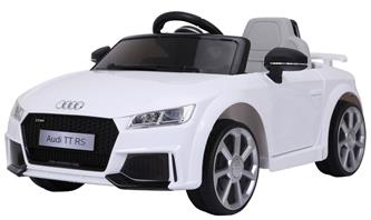 Audi TT RS Sähköauto lapsille 12V, valkoinen