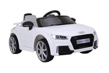 Audi TT RS Sähköauto lapsille 12V, valkoinen-11
