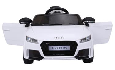 Audi TT RS Sähköauto lapsille 12V, valkoinen-2