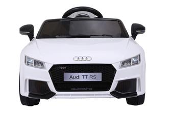 Audi TT RS Sähköauto lapsille 12V, valkoinen-4