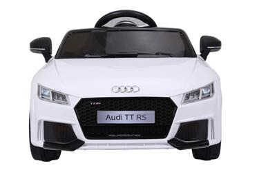 Audi TT RS Sähköauto lapsille 12V, valkoinen-4