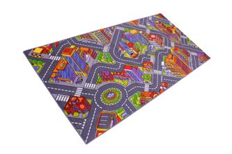 Autoleikkimatto Big City 95 x 200 cm-2