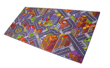 Autoleikkimatto Big City 95 x 200 cm-3