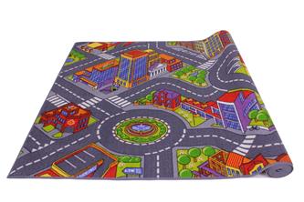 Autoleikkimatto Big City 95 x 200 cm-4