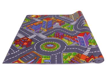 Autoleikkimatto Big City 95 x 200 cm-4