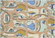 Autoleikkimatto Desert Fog 140 x 200 cm