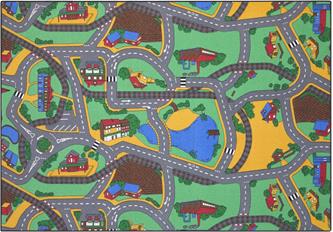 Autoleikkimatto "playtime" 140 x 200 cm 