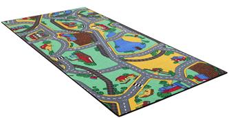Autoleikkimatto "playtime" 95 x 200 cm -3